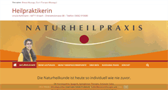 Desktop Screenshot of heilpraktikerin-kohlmann.de